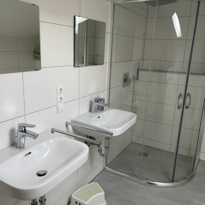 Das Badezimmer oben